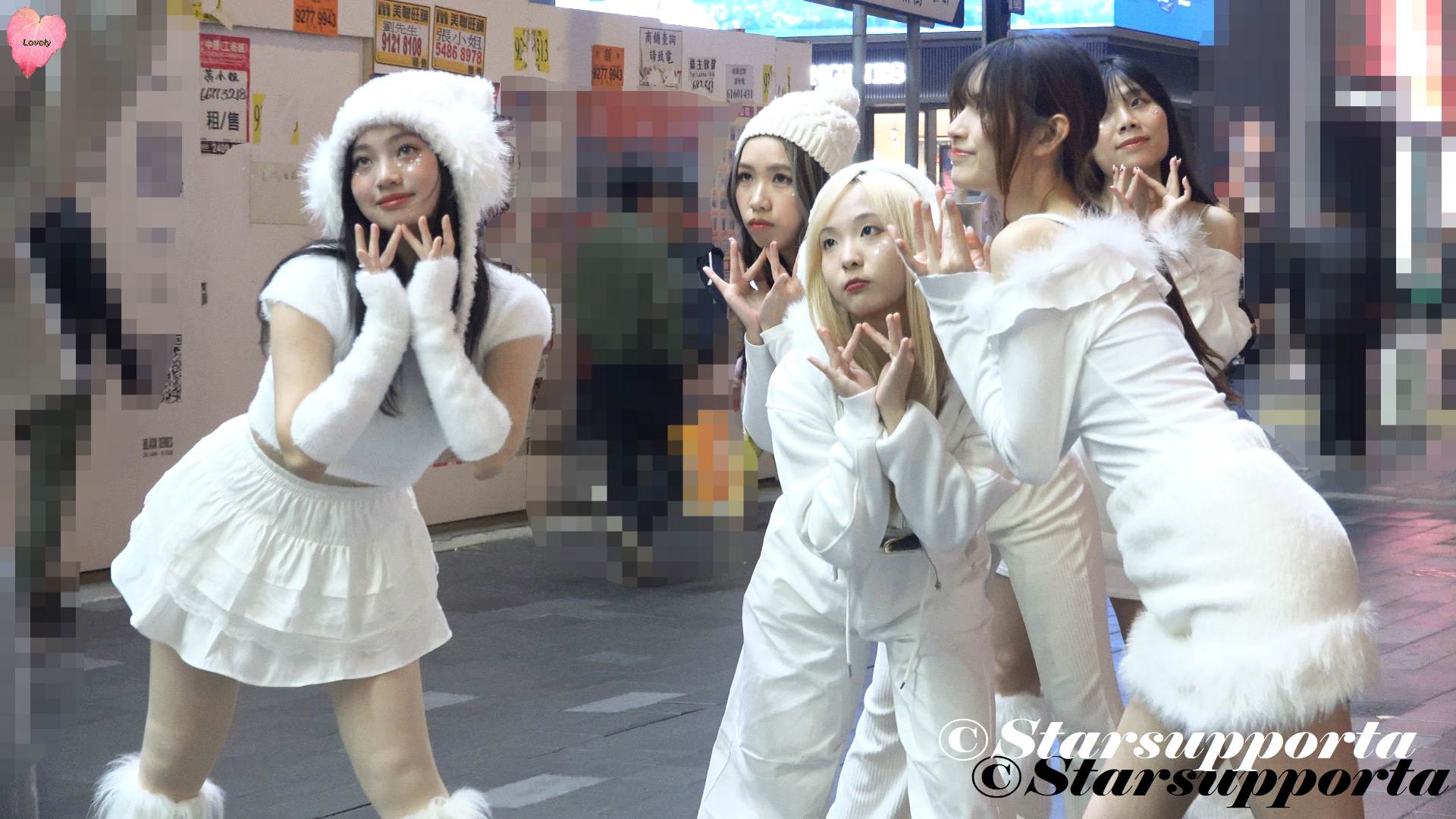 20260124 Unique Space @unique_space_official.hk  @ KPOP dance @ 香港銅鑼灣H&M對出